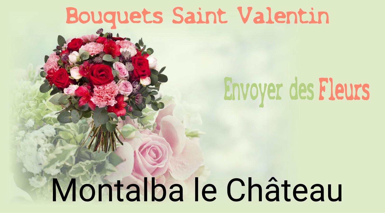 Roses de Saint-Valentin livrées à Montalba-le-Château